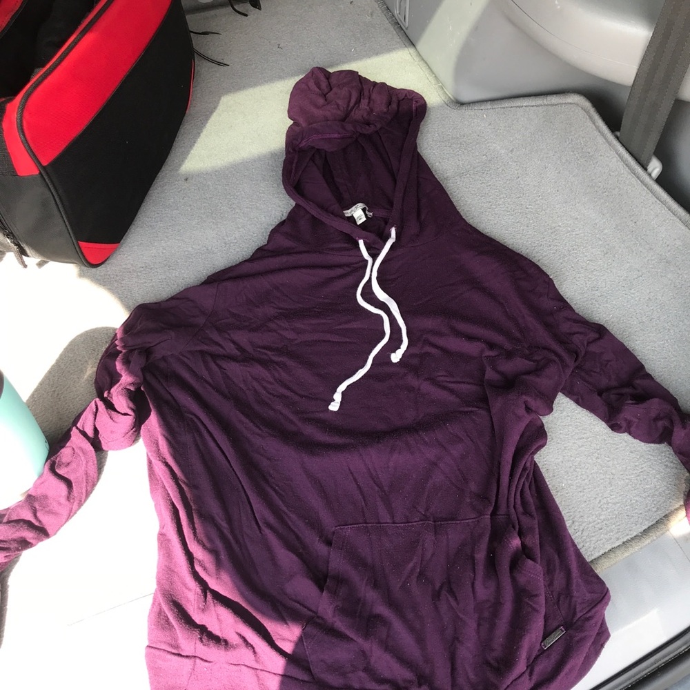 Express Long sleeve hoodie shirt